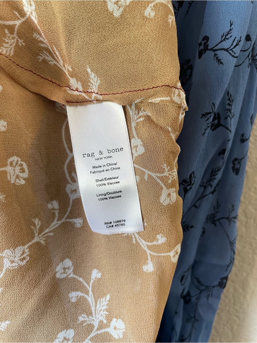 rag & bone Sam Patchwork Floral Maxi Dress Small - Picture 9 of 14